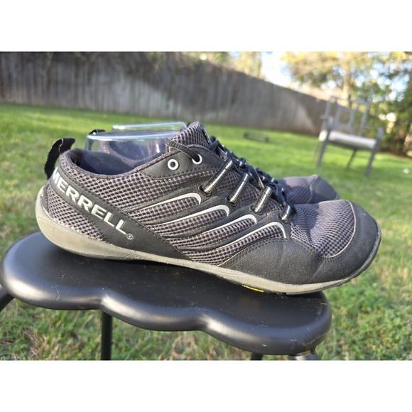 Merrell Shoes Mens Size 11 Black Barefoot Trail Glove Granite Running J15647 - Picture 3 of 9